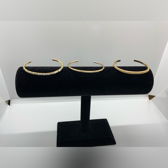 BaubleBar Assorted Set of 3 Crystal Cuff Bracelets - Picture 8 of 12